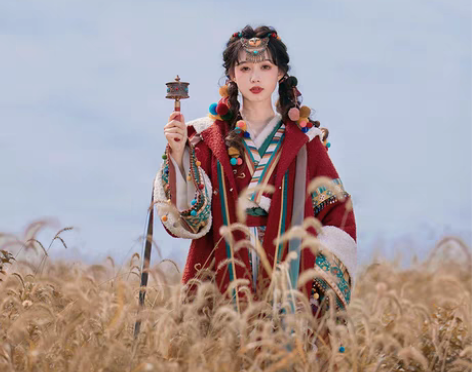 转卖10.24开售 七月夕汉服 玄女 交领...