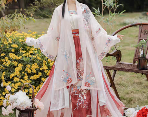 转卖耀春迟园春汉服女原创正品中国风宋制重工...