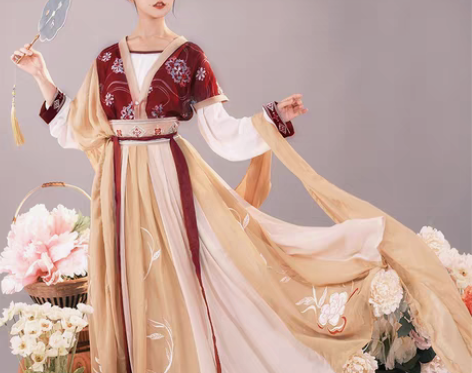 转卖耀春醉芙蓉原创汉服女正品中国风超仙齐腰...