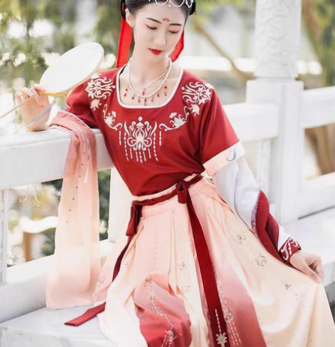 坦领三件套有披帛 9新穿过一次拍片 s码 ...