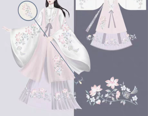 转卖仙气十足的汉服～仙楚姬原创汉服女【陌颜...