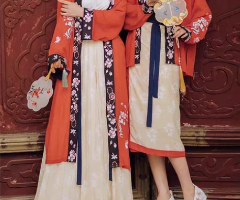 转卖仙楚姬原创汉服女正品【初欢】宋制对襟飞...