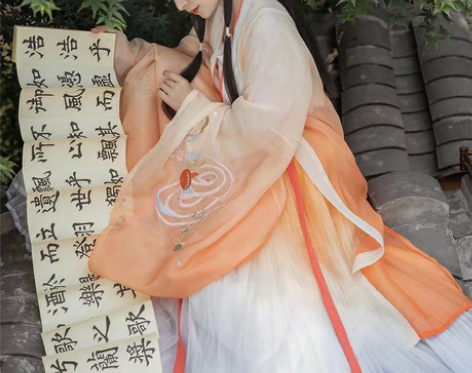 包邮仙楚姬原创汉服女【大鱼海棠】齐胸襦裙6...