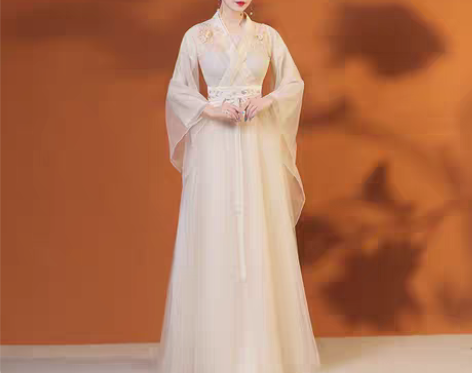 转卖原创汉服裙女古风飘逸中国风改良汉元素连...