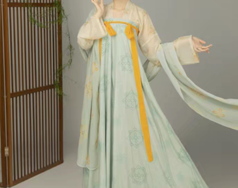 转卖柒邑【忆长安】汉服女原创唐风齐胸衫群复...