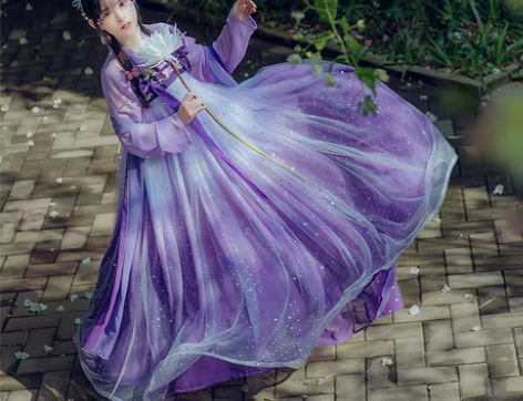 转卖【买汉服送发饰】千韵岗原创 辰莲鱼梦 ...