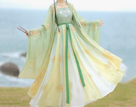 转卖劲合【归梦】一片式诃子裙正品原创汉服女...