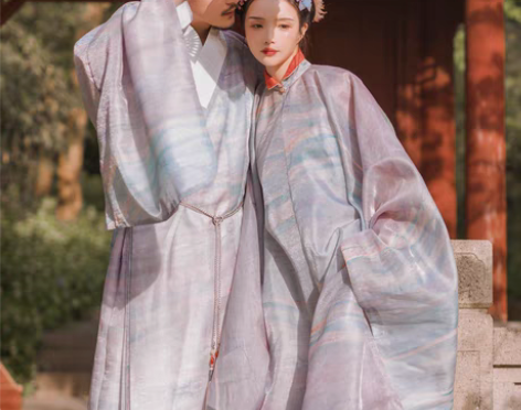 转卖司南阁原创【莫奈花园】风格明制汉服女立...