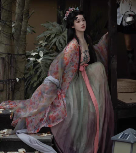 【汉服出租】司南阁 洛神花事 诃子裙 上M...