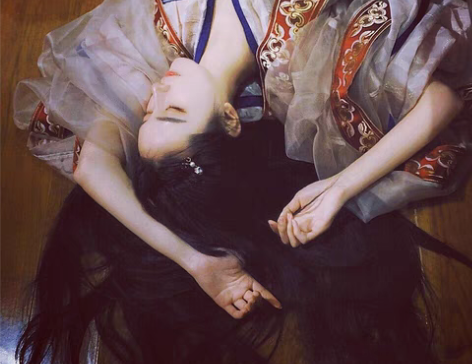 汉服出租 正品！司南阁花相容真丝大袖衫含上...