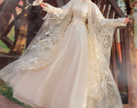 转卖晋制汉服女原创2021新款魏晋中国风夏...