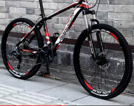 转卖山地自行车男越野变速单车新型赛车上班骑...