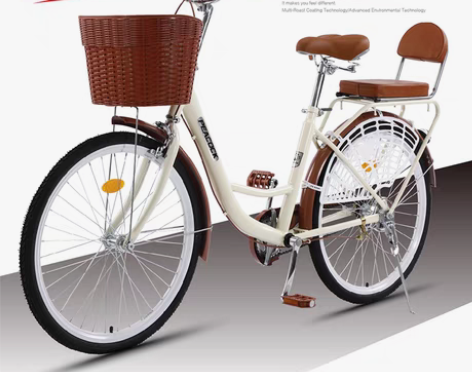 转卖自行车女式成年轻便大人普通淑女通勤车男...