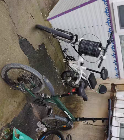 低价出自行车 两款折叠自行车 都是今年5月...
