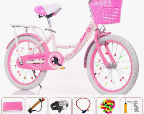 转卖儿童自行车女孩7-8-9-10-12-...