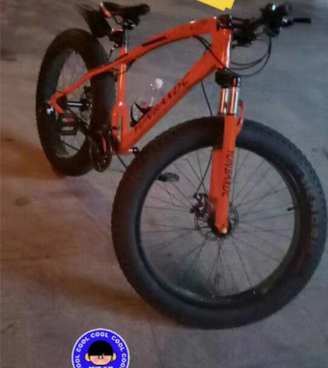 去年买的沙滩车，4.0的车胎比摩托车胎大一...