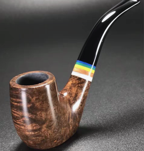 包邮石楠木光面烟斗 中号光面坐斗，很有韵味...