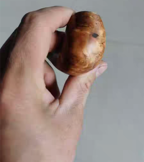 麻梨疙瘩烟斗,北京顺义绳宝良早期手工制作,...