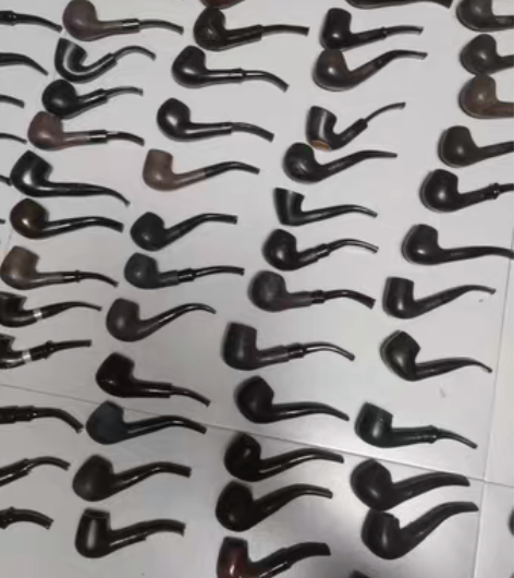 清楚清仓大处理价格优惠便宜实木檀木烟斗仓库...