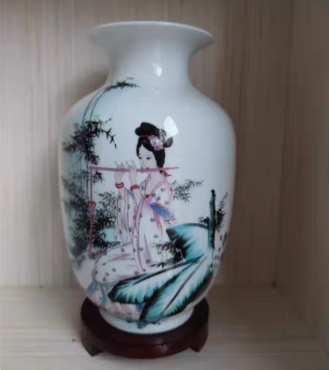 包邮19.9包邮！景德镇陶瓷花瓶，摆件客厅...