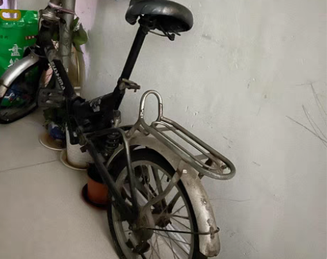 可折叠自行车，车带打上气就能骑，不退不换，...