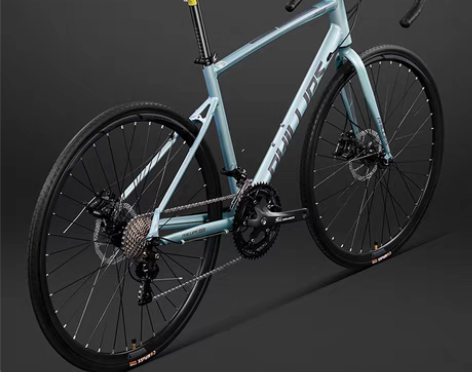 转卖菲利普公路车自行车铝合金弯把手变油碟变...