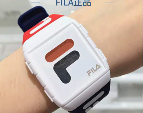 转卖FILA斐乐明星同款手表男女情侣表学生...