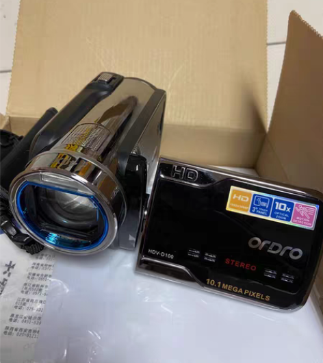 欧达D100光学变焦摄像机10倍老DV 可...