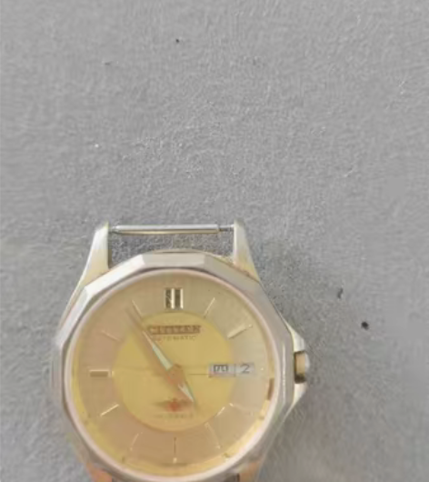 西铁城自动机械手表没有表带了，不知道啥型号...