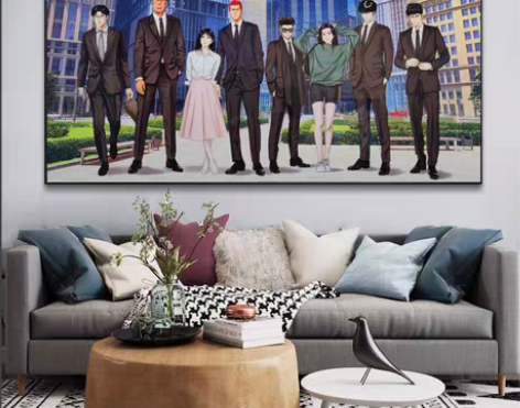 包邮全新未拆封灌篮高手壁画，1.4×0.7...