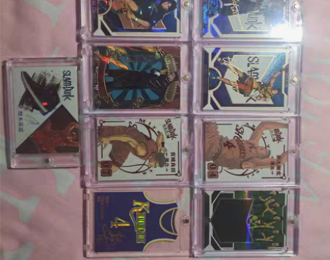 便宜出摩卡灌篮高手带编卡，爽快的来，拍了可...