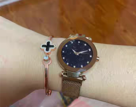 转卖正品满天星手表女士 新款十大名牌简约星...