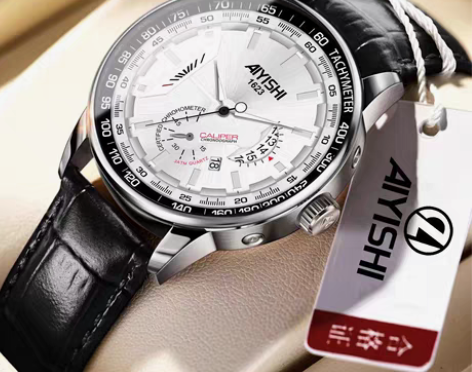 转卖2022新款正品男士手表男初高中学生黑...