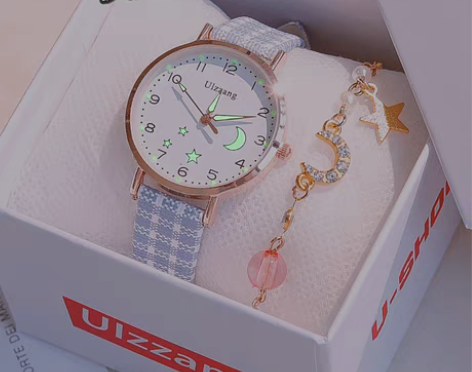 转卖考试用手表女款小众ins学生百搭简约初...