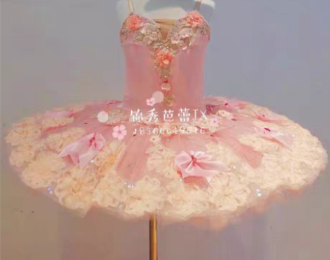 转卖新款儿童芭蕾舞裙仙女娃娃比赛表演出服睡...