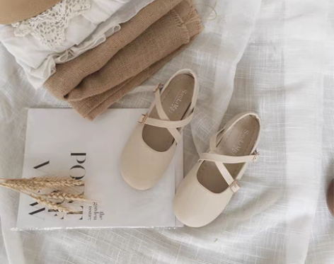 转卖圆头玛丽珍大头娃娃鞋复古芭蕾舞仙女温柔...