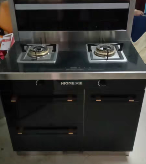火王集成灶，店子里样机，便宜出，气源，天然...