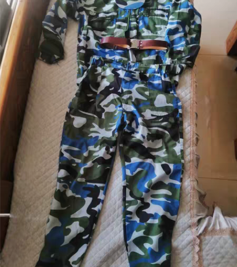 包邮军训迷彩服175码,孩子军训穿过。偏远...