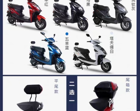 转卖五羊电动车 4S红运电动摩托车新款成人...