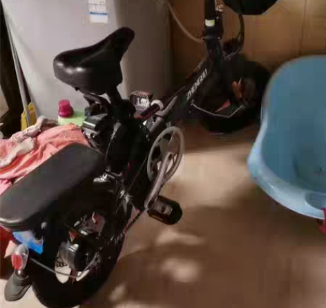 转卖正步代驾折叠电动自行车 14寸小型迷你...