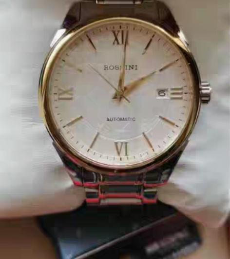 包邮正品罗西尼手表机械表男表防水自带手表，...