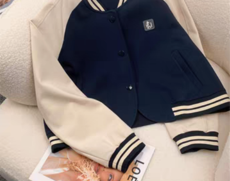 转卖现货  “芝加哥转校生”拼接撞色棒球 ...