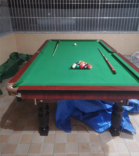 转卖美式台球桌标准型成人家用二合一9球小型...