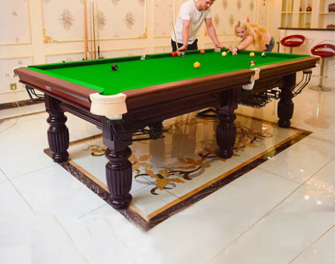 转卖HiboyCue台球桌美式室内中式黑八...