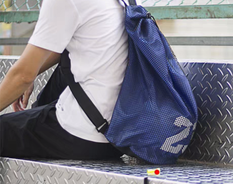 蓝球双肩篮球包训练运动背包篮球袋网兜足球排...