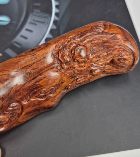 海南黄花梨毛笔架 感兴趣的话点“我想要”和...