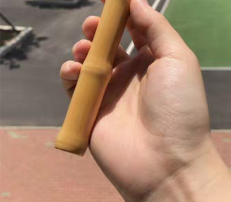 实心玉竹多节手把件欣赏 孤品高工自盘 可出...