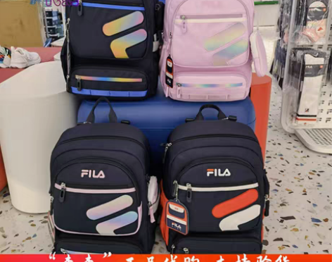 转卖Fila/斐乐儿童书包2022男女童3...