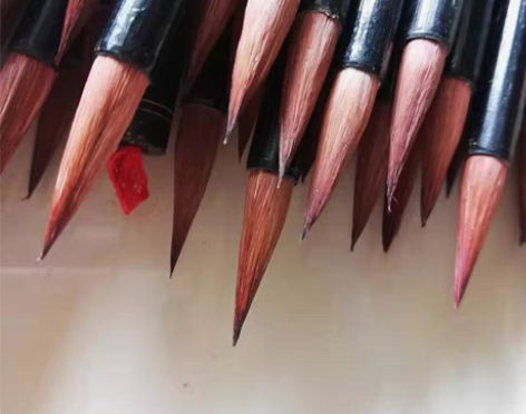 包邮清仓好紫竹毛笔，看图，吸墨量足，小中楷...