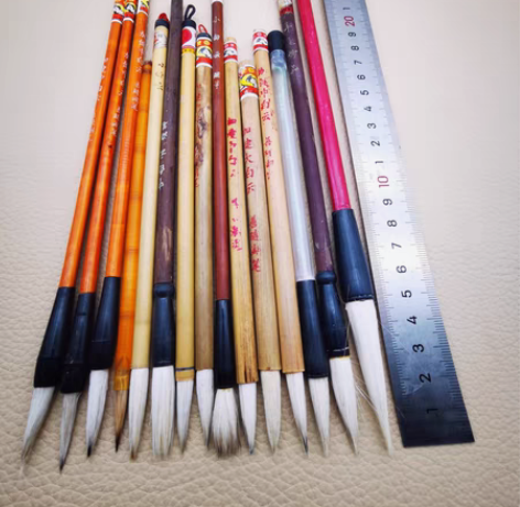 包邮15支羊兼毫，大部分是双羊的山羊牌的，...